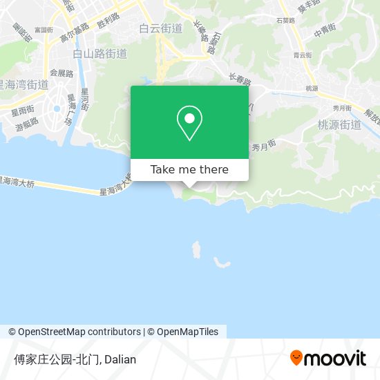 傅家庄公园-北门 map