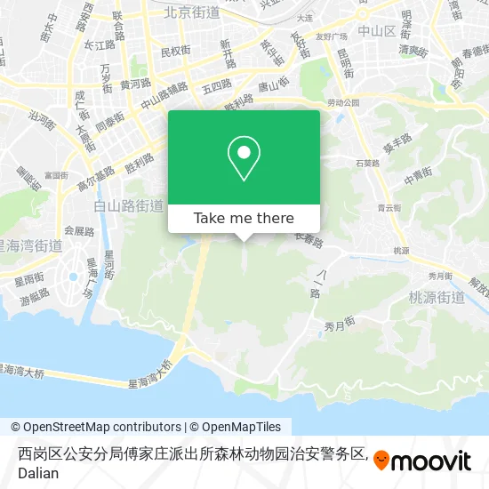 西岗区公安分局傅家庄派出所森林动物园治安警务区 map