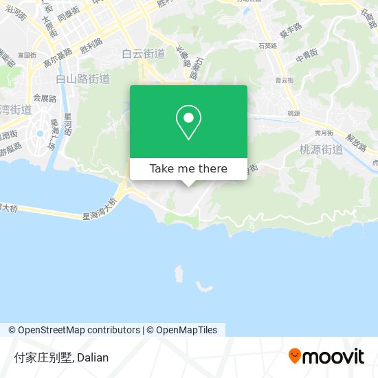 付家庄别墅 map