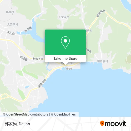 郭家沟 map