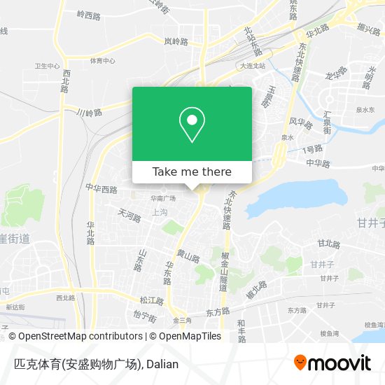 匹克体育(安盛购物广场) map