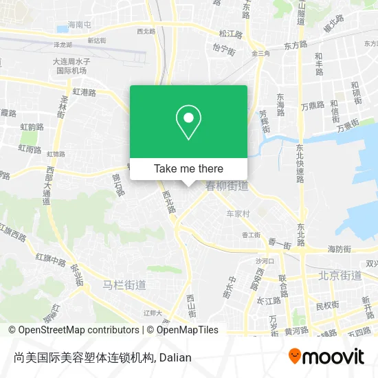 尚美国际美容塑体连锁机构 map