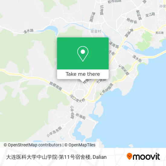 大连医科大学中山学院-第11号宿舍楼 map