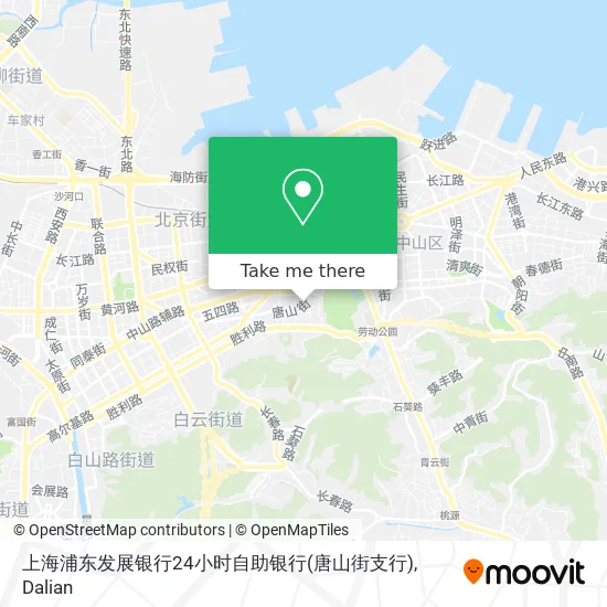 上海浦东发展银行24小时自助银行(唐山街支行) map
