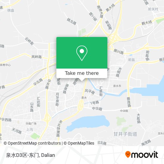 泉水D3区-东门 map