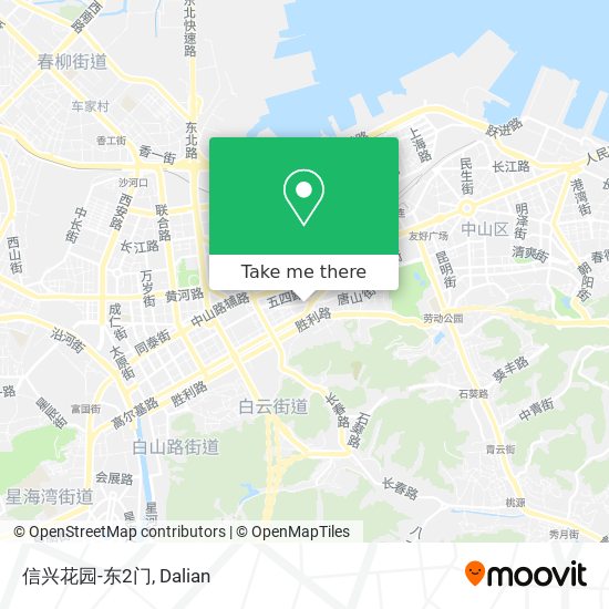 信兴花园-东2门 map