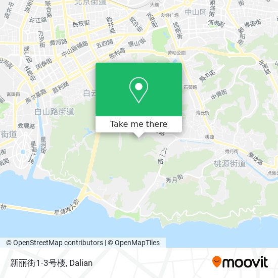 新丽街1-3号楼 map