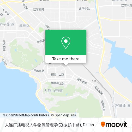 大连广播电视大学物流管理学院(振鹏中路) map