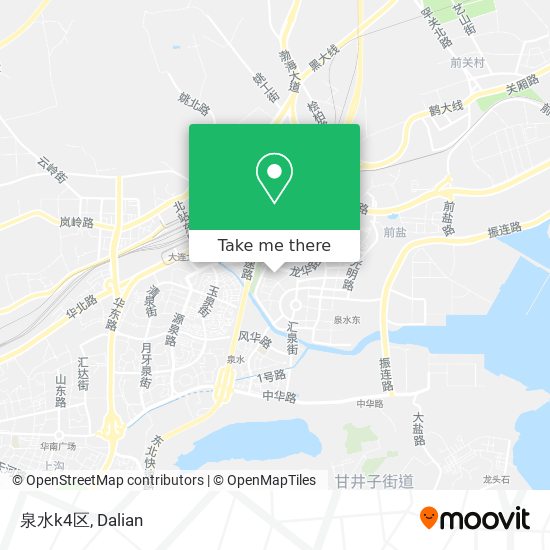 How To Get To 泉水k4区in 甘井子区by Bus Or Metro