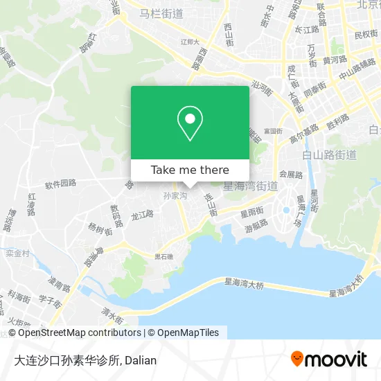 大连沙口孙素华诊所 map