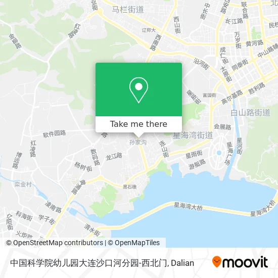 中国科学院幼儿园大连沙口河分园-西北门 map