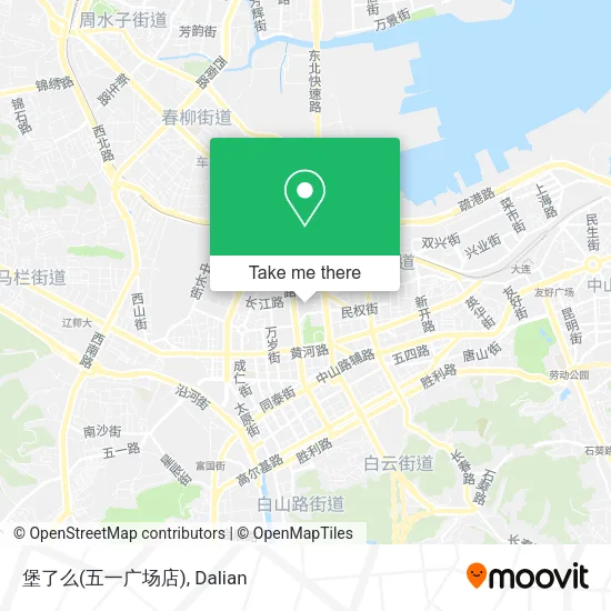 堡了么(五一广场店) map