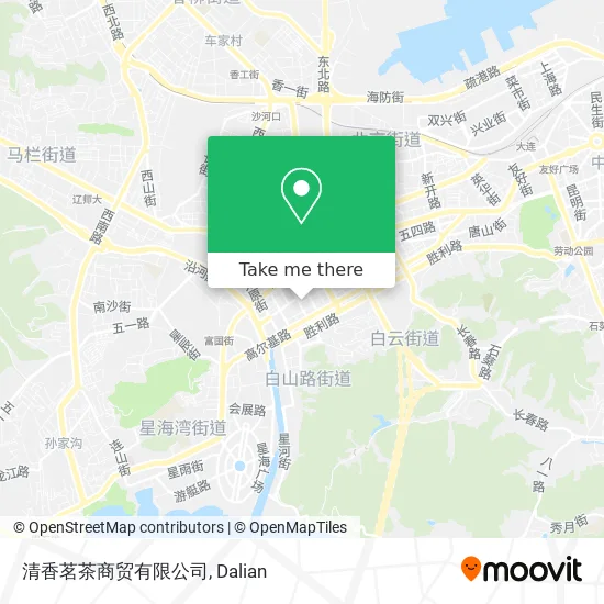 清香茗茶商贸有限公司 map