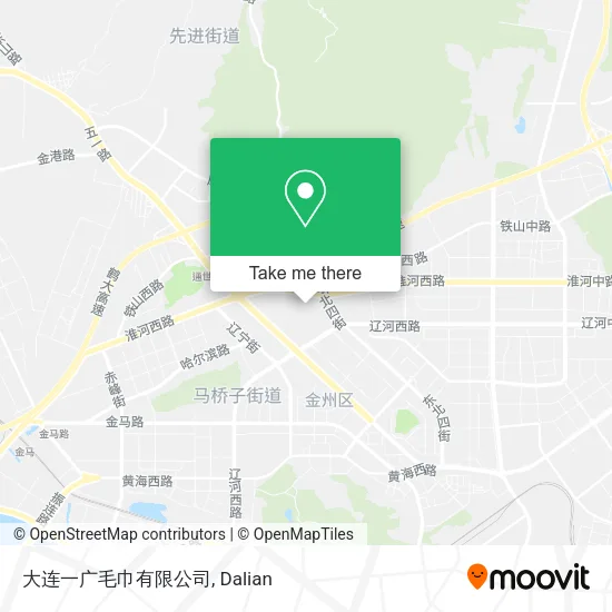 大连一广毛巾有限公司 map