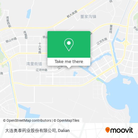 大连奥泰药业股份有限公司 map