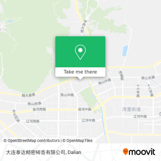 大连泰达精密铸造有限公司 map
