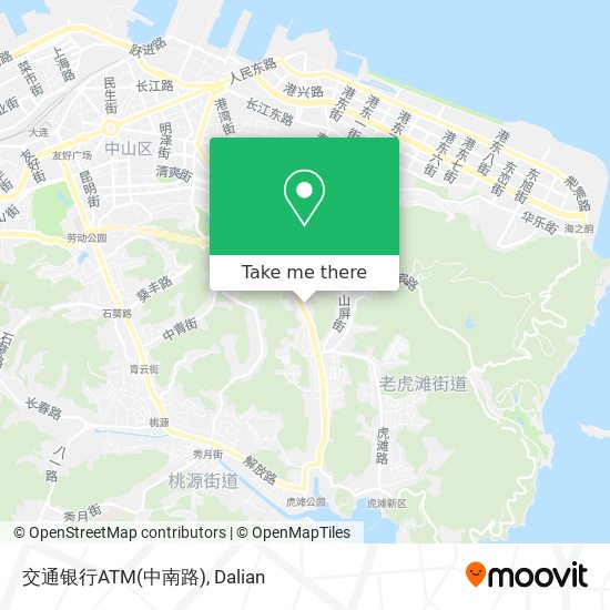 交通银行ATM(中南路) map