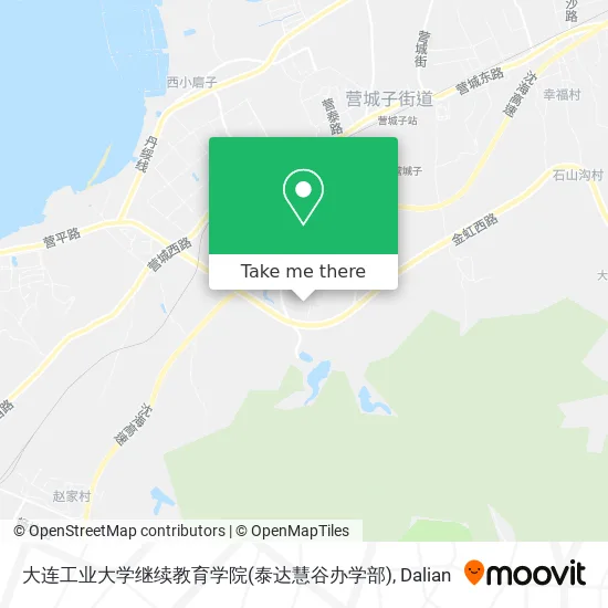 大连工业大学继续教育学院(泰达慧谷办学部) map