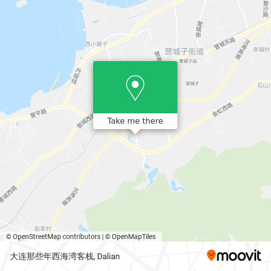大连那些年西海湾客栈 map