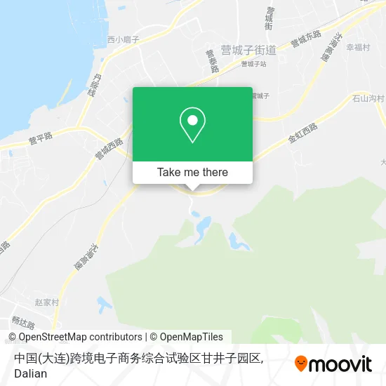 中国(大连)跨境电子商务综合试验区甘井子园区 map