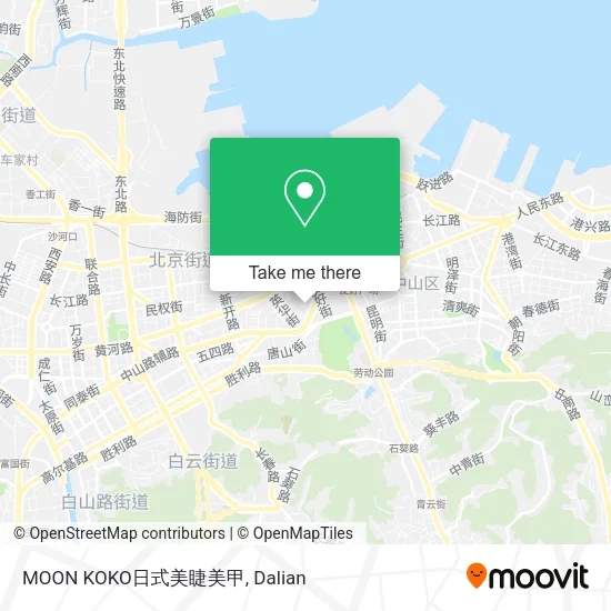 MOON KOKO日式美睫美甲 map