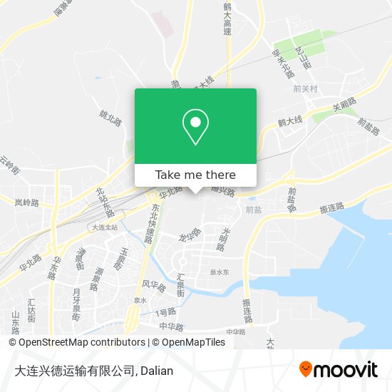 大连兴德运输有限公司 map