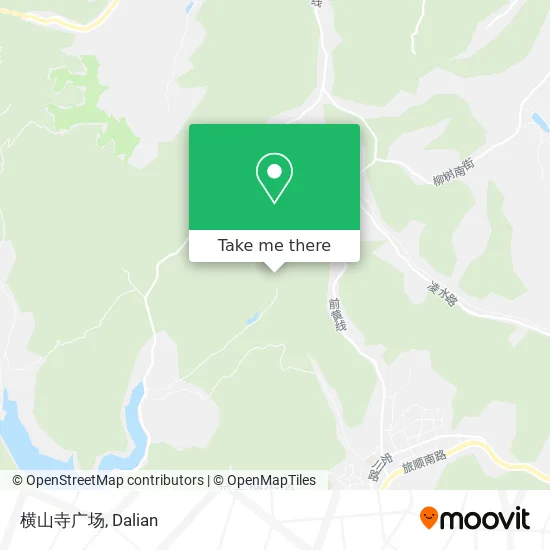 横山寺广场 map