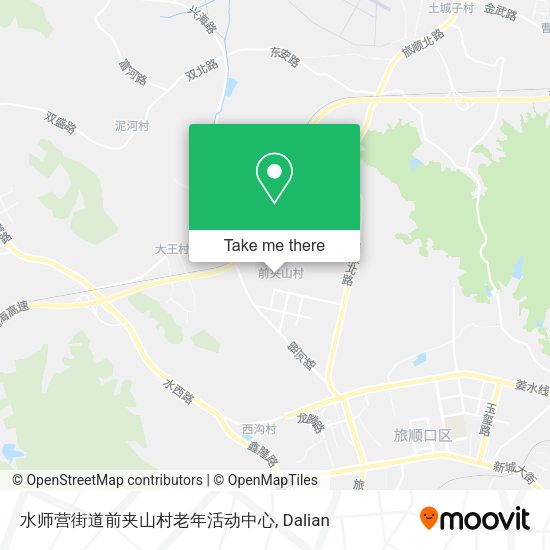 水师营街道前夹山村老年活动中心 map