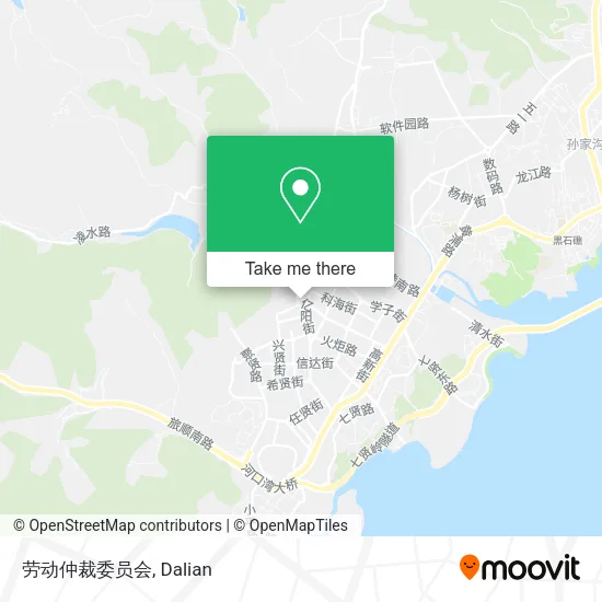 劳动仲裁委员会 map