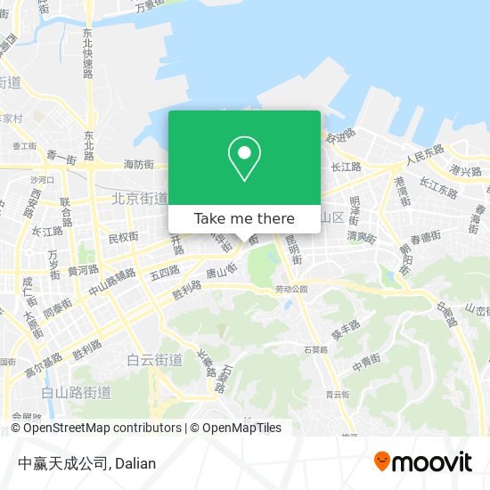 中赢天成公司 map