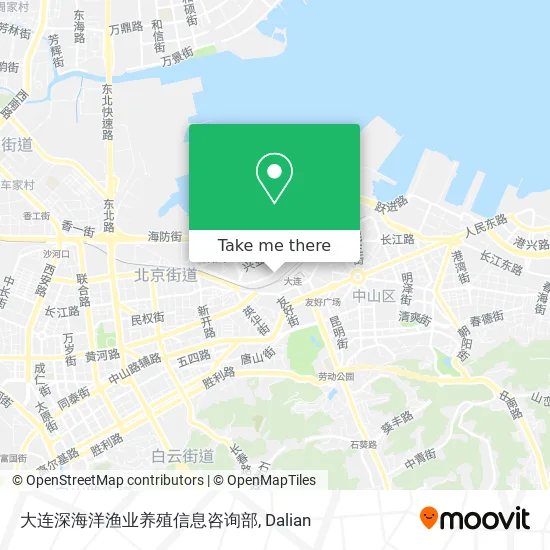 大连深海洋渔业养殖信息咨询部 map