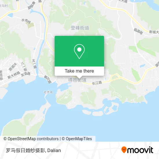 罗马假日婚纱摄影 map