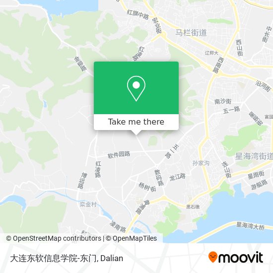 大连东软信息学院-东门 map