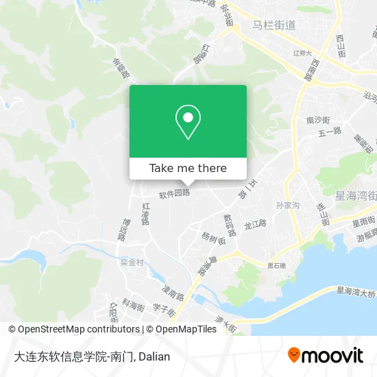 大连东软信息学院-南门 map