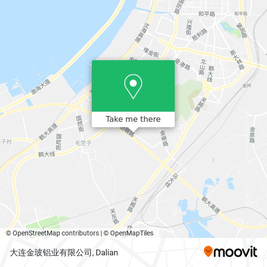 大连金玻铝业有限公司 map