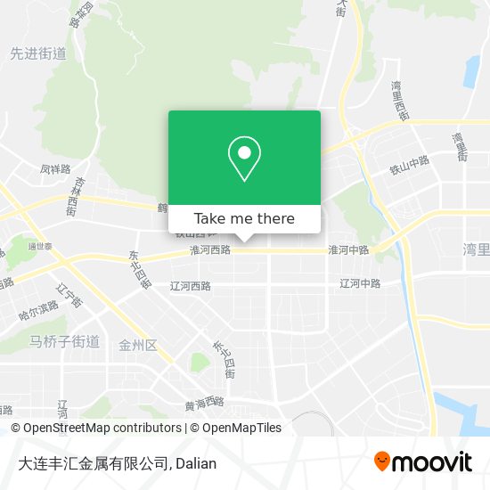大连丰汇金属有限公司 map