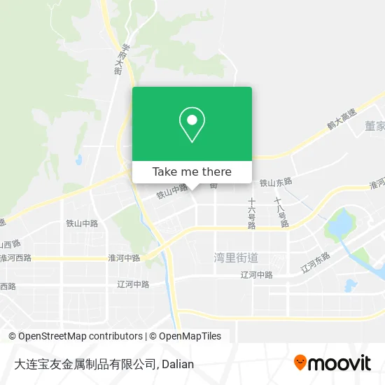 大连宝友金属制品有限公司 map