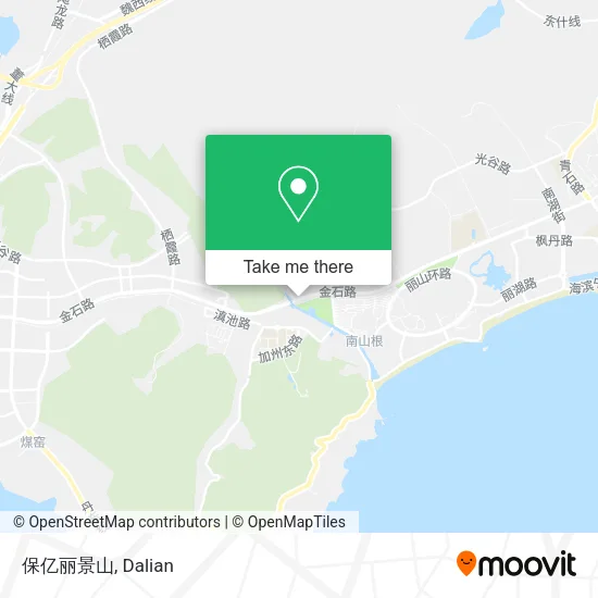 保亿丽景山 map