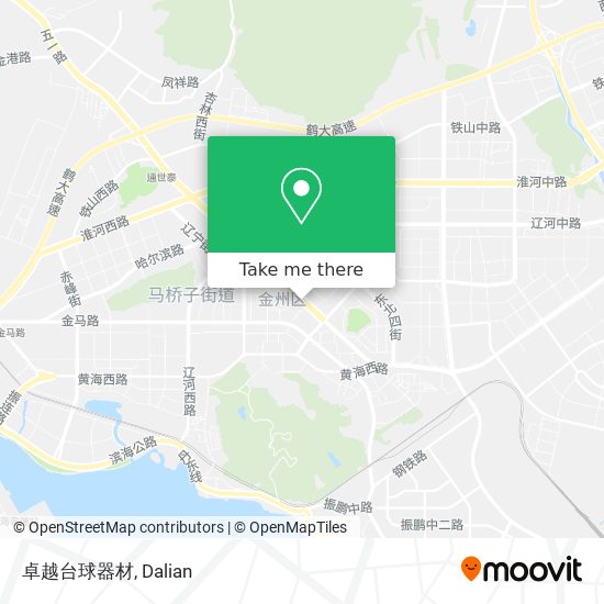 卓越台球器材 map