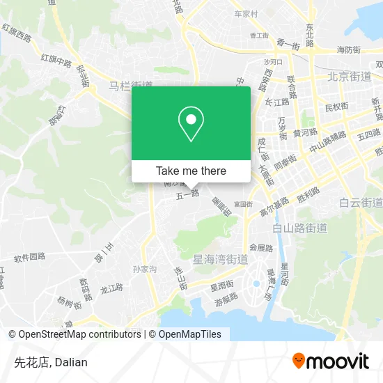 先花店 map