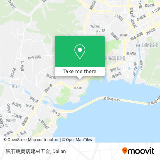 黑石礁商店建材五金 map