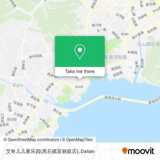 艾奇儿儿童乐园(黑石礁富丽庭店) map