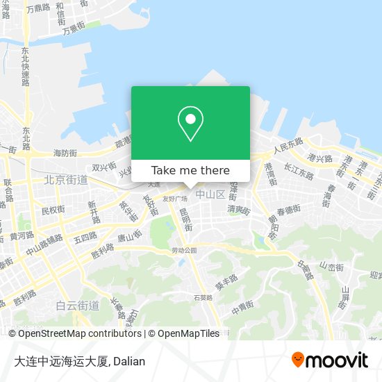 大连中远海运大厦 map