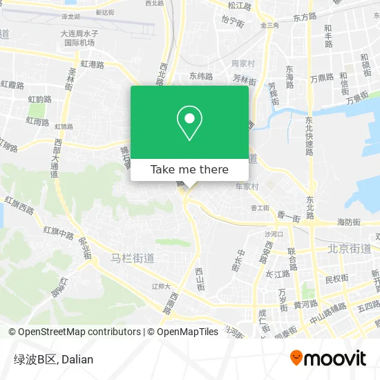 绿波B区 map
