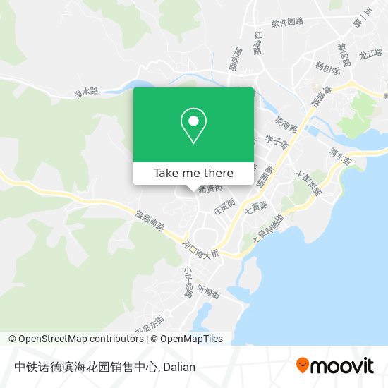 中铁诺德滨海花园销售中心 map