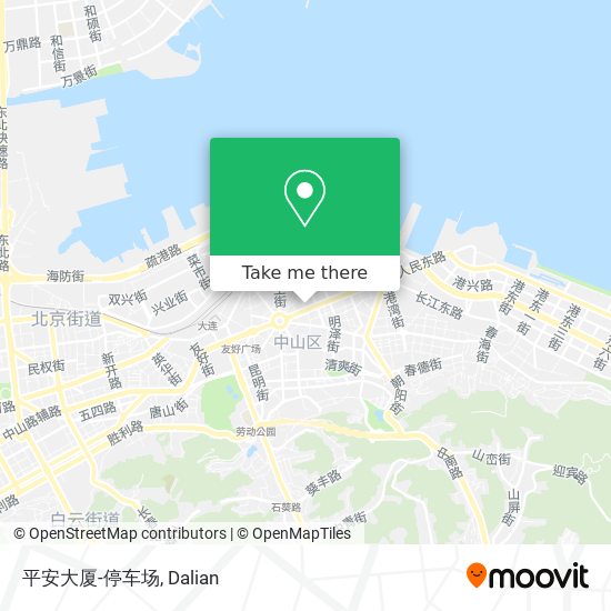平安大厦-停车场 map