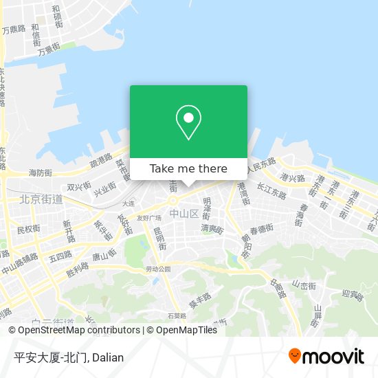 平安大厦-北门 map