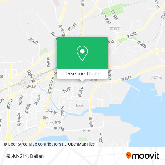泉水N2区 map