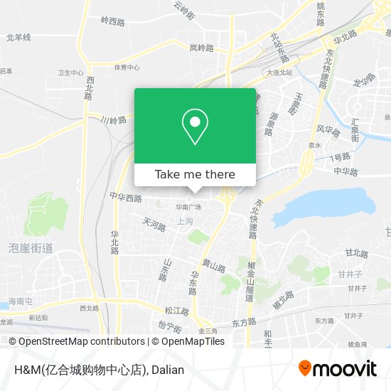 H&M(亿合城购物中心店) map