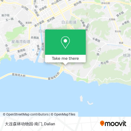 大连森林动物园-南门 map
